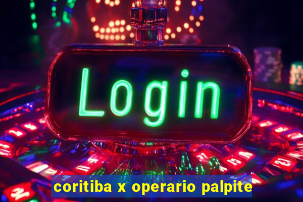 coritiba x operario palpite